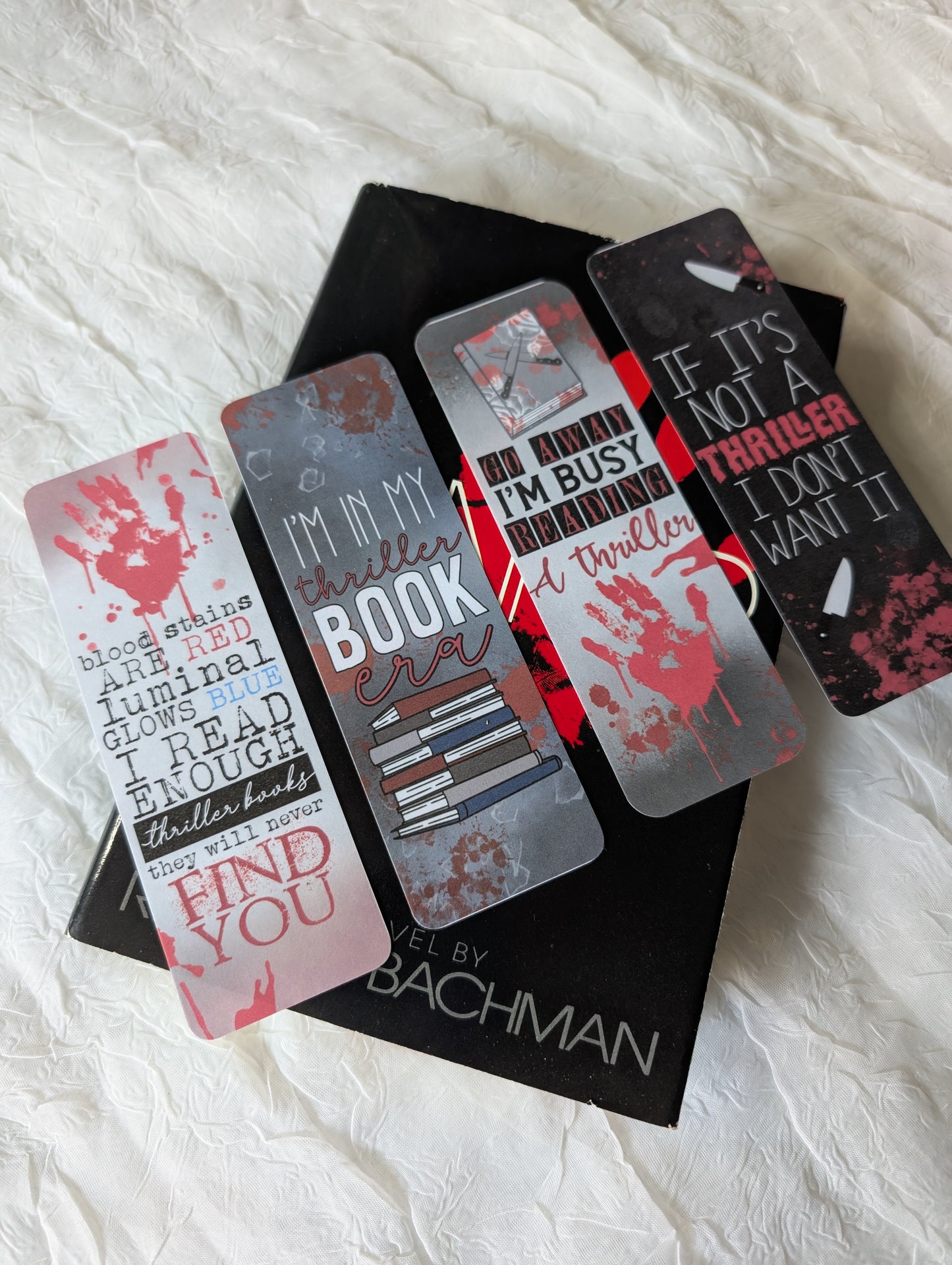 Thriller Bookmarks