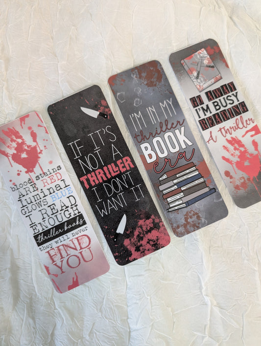 Thriller Bookmarks