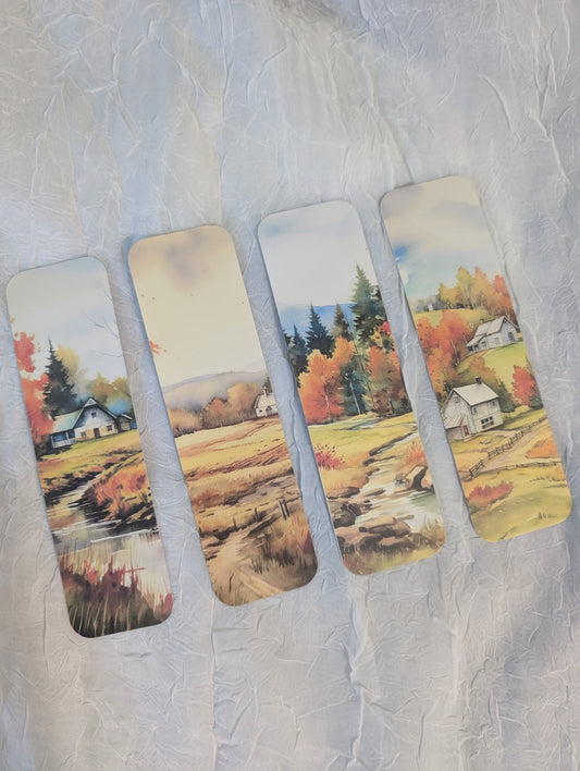 Fall Farmhouse Scenery